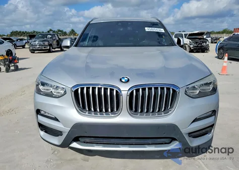 2019 BMW X3 Sdrive30I z USA, uszkodzony, nr VIN 5UXTR7C57KLF27989